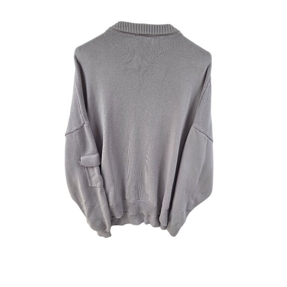 Cold Culture Men's Sweater Crewneck Long Sleeve Pullover Sweater Gray Size S - Picture 4 of 6